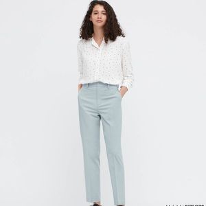 NWOT UNIQLO Soft Tailored Dress Pants Light Blue